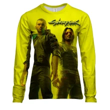 Жіночий 3D лонгслів Cyberpunk 2077