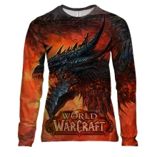 Женский 3D лонгслив "World of Warcraft"