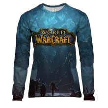 Женский 3D лонгслив World of Warcraft: Cataclysm с Древом Жизни