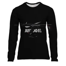 Женский 3D лонгслив "Nike Just do It"