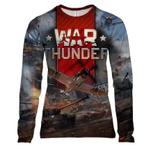 Жіночий 3D лонгслів War Thunder