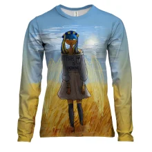 Жіночий 3D лонгслів This is Ukraine