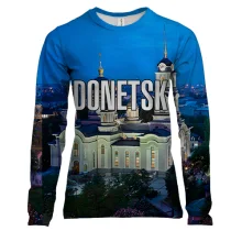 Женский 3D лонгслив Donetsk
