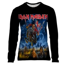 Жіночий 3D лонгслів Iron Maiden (2)