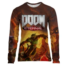 Жіночий 3D лонгслів Doom Eternal