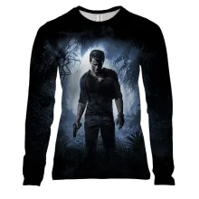 Женский 3D лонгслив Uncharted 4