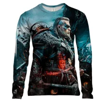 Жіночий 3D лонгслів Assassin’s Creed Valhalla