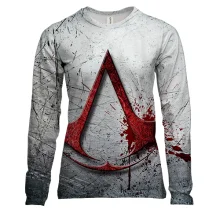 Жіночий 3D лонгслів Assassin’s Creed лого