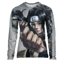 Жіночий 3D лонгслів Naruto character 42