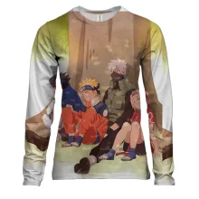 Жіночий 3D лонгслів Naruto`s comand 9