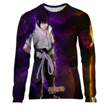 Женский 3D лонгслив Naruto and Sasuke