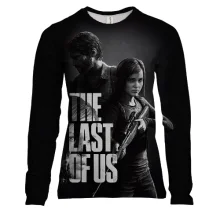 Жіночий 3D лонгслів The last of us BW