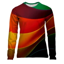 Жіночий 3D лонгслів Abstraction. 5