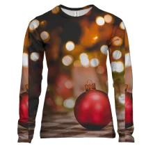 Женский 3D лонгслив Christmas toy