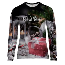 Женский 3D лонгслив New Year gifts 2
