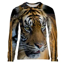 Жіночий 3D лонгслів Big Tiger