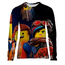 Жіночий 3D лонгслів The Lego Movie