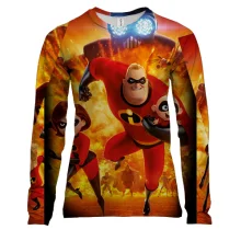 Жіночий 3D лонгслів The Incredibles