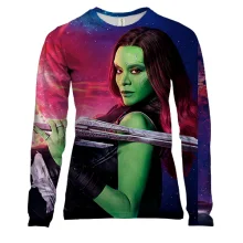 Женский 3D лонгслив Gamora Avengers