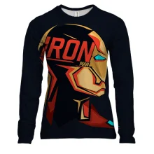 Женский 3D лонгслив IRONman