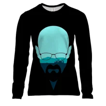 Жіночий 3D лонгслів Breaking bad.