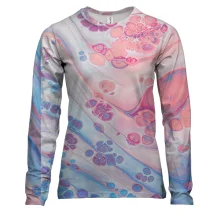 Жіночий 3D лонгслів Multicolor abstraction 11