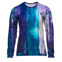 Жіночий 3D лонгслів Multicolor abstraction 8