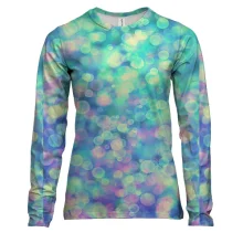Жіночий 3D лонгслів Glitter pattern