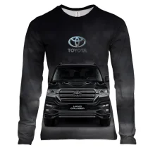 Женский 3D лонгслив Toyota Land Cruiser