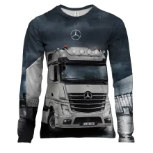 Женский 3D лонгслив Mercedes-Benz Actros