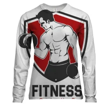 Жіночий 3D лонгслів Fitness Club.