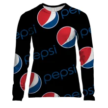 Женский 3D лонгслив Pepci pattern