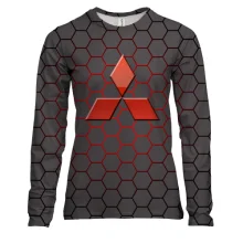 Жіночий 3D лонгслів Mitsubishi (armor)