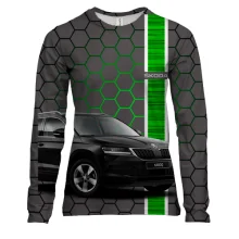 Женский 3D лонгслив Skoda Karoq