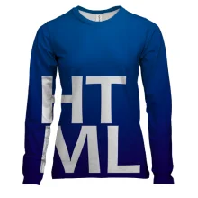 Женский 3D лонгслив HT ML