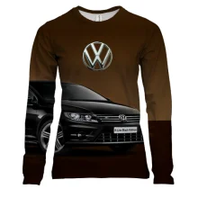 Жіночий 3D лонгслів Volkswagen Black Edition