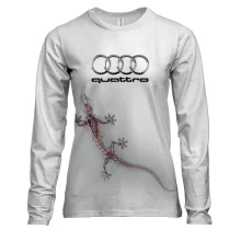 Женский 3D лонгслив Audi Quattro