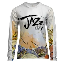Жіночий 3D лонгслів Jazz day