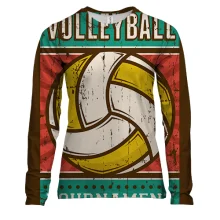 Женский 3D лонгслив Volleyball Tournament