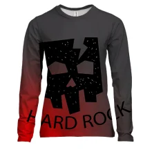 Женский 3D лонгслив Hard Rock 2