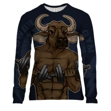 Жіночий 3D лонгслів Power GYM Buffalo