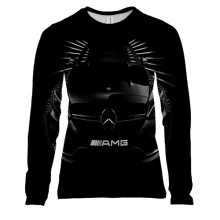 Женский 3D лонгслив Mercedes AMG ART