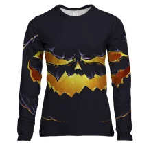 Жіночий 3D лонгслів Halloween гарбуз