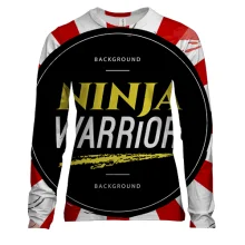 Женский 3D лонгслив Ninja Warrior