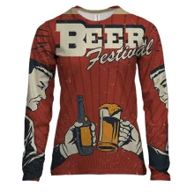 Жіночий 3D лонгслів Beer festival