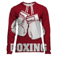 Женский 3D лонгслив White Boxing