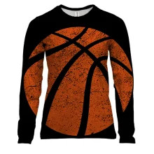 Жіночий 3D лонгслів Basketball ball