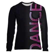 Женский 3D лонгслив dance