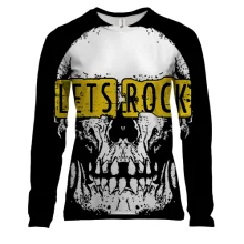 Женский 3D лонгслив Lets Rock