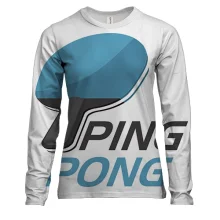 Женский 3D лонгслив Ping Pong
